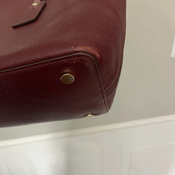 Kate Spade♠️ Maroon Long Strap Tote Bag! - Picture 8 of 8